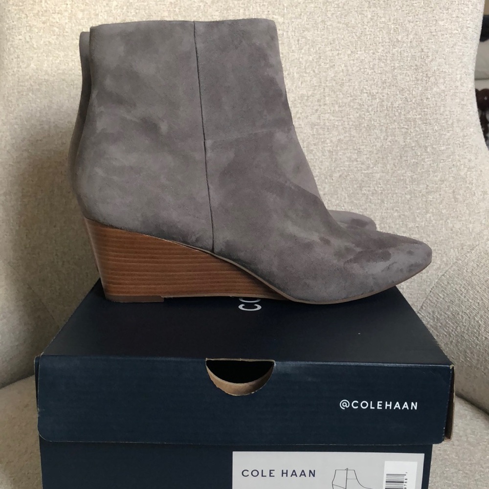 Cole Haan Eneida Wedge Bootie (Size 7)